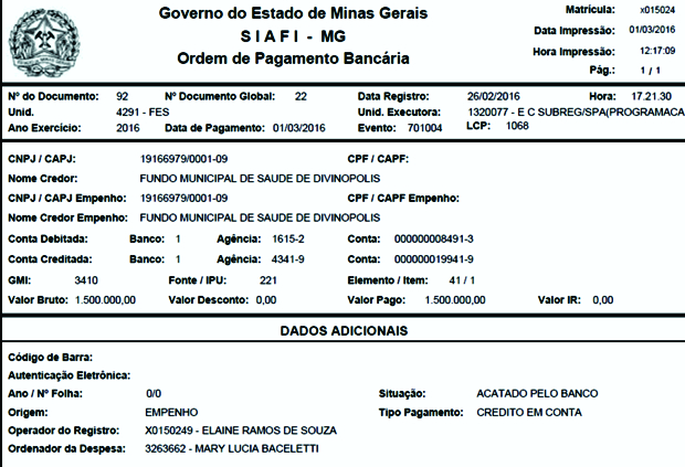 DOCUMENTO PAGAMENTO SES PARA HSJD